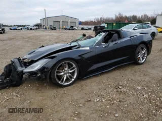 2014 Chevrolet Corvette Z51 3LT with VIN 1G1YM2D7XE5102192, listed as a Copart auction lot 84450934 with Not provided miles and Salvage title. Bid and sale history available at DreamBid. Image 1.