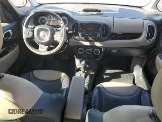 2014 FIAT 500L Lounge with VIN ZFBCFACHXEZ012262, listed as a Copart auction lot 76758574 with 135,218 mi miles and Salvage Title. Bid and sale history available at carsss.com. Image 8.