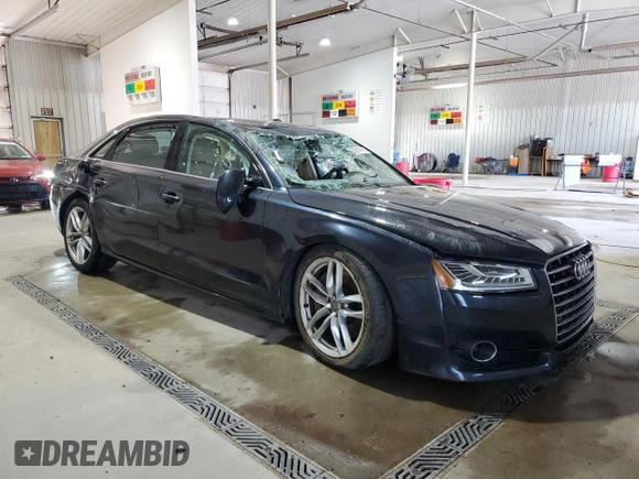2016 Audi A8 Sport с VIN WAU43AFDXGN004897, выставлен на аукционе Copart как лот 63614425 с пробегом Не указан миль и Списание • Salvage title. История ставок и продаж доступна на DreamBid. Изображение 4.