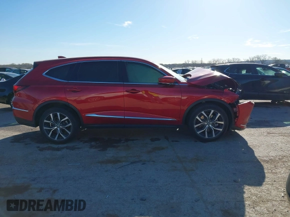 2022 Acura MDX Technology с VIN 5J8YD9H49NL002095, выставлен на аукционе IAAI как лот 41808603 с пробегом Не указан миль и . История ставок и продаж доступна на DreamBid. Изображение 13.