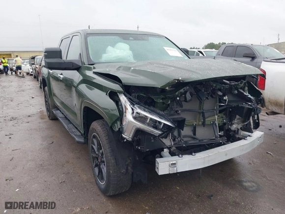 2023 Toyota Tundra 2WD Limited with VIN 5TFJA5AB9PX024281, listed as a IAAI auction lot 41455713 with 8,253 mi miles. Bid and sale history available at carsss.com. Image 1.