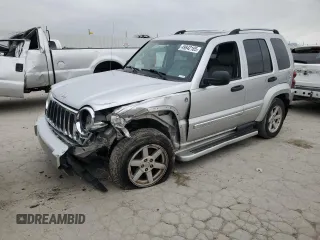 2006 Jeep Liberty Limited with VIN 1J8GL58KX6W157817, listed as a Copart auction lot 49842165 with 135,076 mi miles and Salvage Title. Bid and sale history available at carsss.com. Image 1.