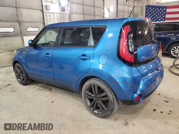 2015 Kia Soul + with VIN KNDJP3A5XF7219401, listed as a Copart auction lot 47695993 with 101,641 mi miles and Non Repairable. Bid and sale history available at carsss.com. Image 2.