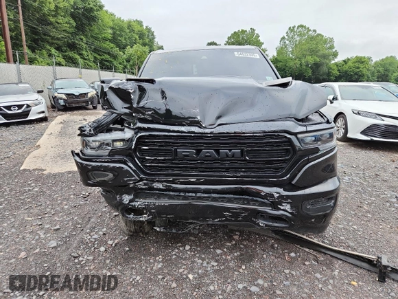 2022 Ram 1500 Limited with VIN 1C6SRFHT1NN306741, listed as a Copart auction lot 64632395 with Not provided miles and Salvage title. Bid and sale history available at DreamBid. Image 5.