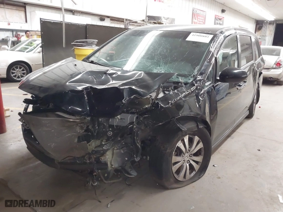 2016 Honda Odyssey SE with VIN 5FNRL5H35GB027278, listed as a IAAI auction lot 41900881 with 1 mi miles. Bid and sale history available at carsss.com. Image 2.
