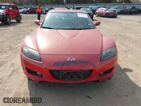 2008 Mazda RX-8 40th Anniversary with VIN JM1FE173180214931, listed as a IAAI auction lot 41780064 with 83,732 mi miles. Bid and sale history available at carsss.com. Image 6.