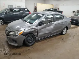 2021 Mitsubishi Mirage ES z VIN ML32FUFJ4MHF02859, wystawiony jako Copart lot #54430985 z przebiegiem 34 365 mil mil oraz Nie do naprawy • Non repairable. Historia ofert i sprzedaży dostępna na DreamBid. Obrazek 1.