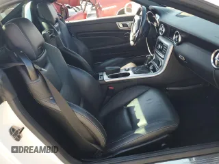 2015 Mercedes-Benz SLK-Class SLK 250 with VIN WDDPK4HA3FF100148, listed as a Copart auction lot 72403834 with 63,887 mi miles and Salvage Title. Bid and sale history available at carsss.com. Image 10.