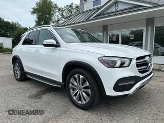 2020 Mercedes-Benz GLE 350 with VIN 4JGFB4KB0LA172131, listed as a IAAI auction lot 42748810 with 98,237 mi miles and . Bid and sale history available at DreamBid. Image 1.