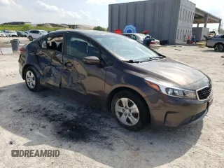 2017 Kia Forte LX with VIN 3KPFK4A78HE157754, listed as a Copart auction lot 55534744 with 96,113 mi miles and Salvage Title. Bid and sale history available at carsss.com. Image 4.
