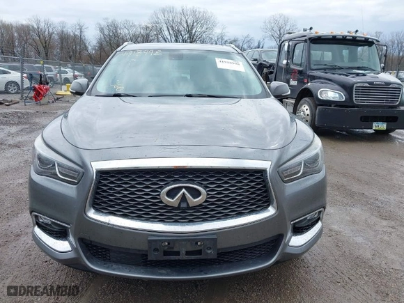 2017 Infiniti QX60 with VIN 5N1DL0MM2HC559593, listed as a IAAI auction lot 41918998 with NaN miles. Bid and sale history available at carsss.com. Image 12.