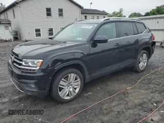 2019 Volkswagen Atlas SE z VIN 1V2UR2CA4KC610944, wystawiony jako Copart lot #56814765 z przebiegiem 114 163 mil mil oraz Szkoda całkowita • Salvage title. Historia ofert i sprzedaży dostępna na DreamBid. Obrazek 1.
