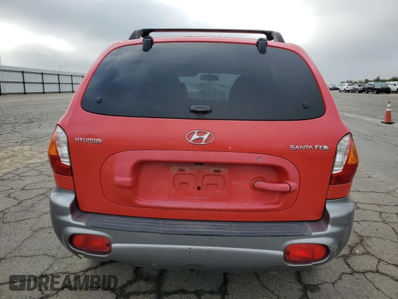 2004 Hyundai Santa Fe with VIN KM8SB12B44U653271, listed as a Copart auction lot 80059214 with 237,541 mi miles and Clean Title. Bid and sale history available at carsss.com. Image 6.