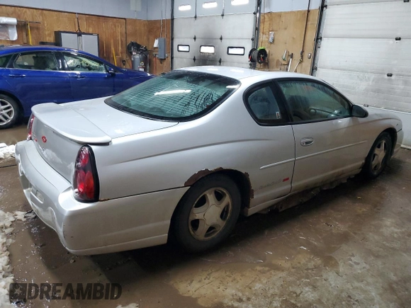 2002 Chevrolet Monte Carlo SS with VIN 2G1WX15K329353677, listed as a Copart auction lot 82090244 with 0 mi miles and Clean Title. Bid and sale history available at carsss.com. Image 3.
