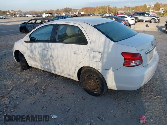2010 Toyota Yaris with VIN JTDBT4K33A1394734, listed as a IAAI auction lot 40704798 with 156,032 mi miles. Bid and sale history available at carsss.com. Image 3.