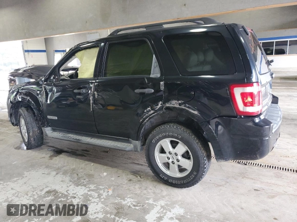 2008 Ford Escape XLT z VIN 1FMCU931X8KE51989, wystawiony jako Copart lot #60494295 z przebiegiem Nie podano mil oraz Szkoda całkowita • Salvage title. Historia ofert i sprzedaży dostępna na DreamBid. Obrazek 2.