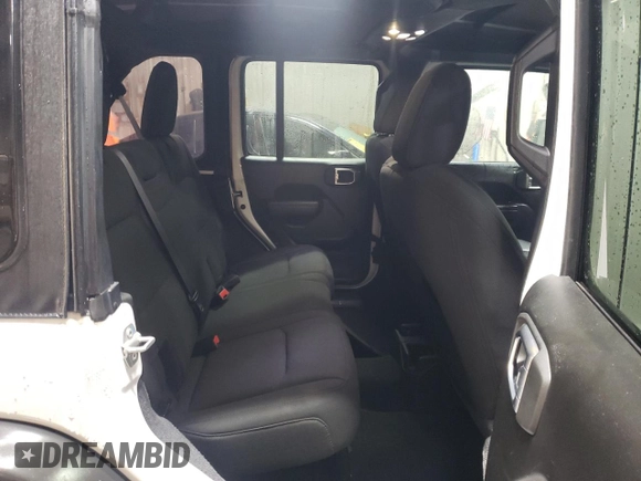2022 Jeep Wrangler Unlimited Sport S with VIN 1C4HJXDG4NW180085, listed as a Copart auction lot 87685325 with 53,586 mi miles and Salvage Title. Bid and sale history available at DreamBid. Image 10.