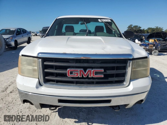 2009 GMC Sierra 1500 Work Truck z VIN 1GTEC14C39Z900813, wystawiony jako Copart lot #82673734 z przebiegiem Nie podano mil oraz Szkoda całkowita • Salvage title. Historia ofert i sprzedaży dostępna na DreamBid. Obrazek 5.