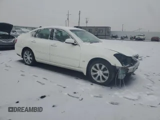 2006 Infiniti M with VIN JNKAY01F76M254594, listed as a Copart auction lot 42639595 with 180,846 mi miles and Salvage Title. Bid and sale history available at carsss.com. Image 4.