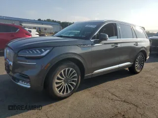 2020 Lincoln Aviator Reserve с VIN 5LM5J7XC7LGL04572, выставлен на аукционе Copart как лот 65747315 с пробегом 65 235 миль миль и Списание • Salvage title. История ставок и продаж доступна на DreamBid. Изображение 1.