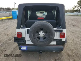 2006 Jeep Wrangler SE with VIN 1J4FA29156P786693, listed as a Copart auction lot 50727035 with 87,544 mi miles and Clean Title. Bid and sale history available at carsss.com. Image 6.