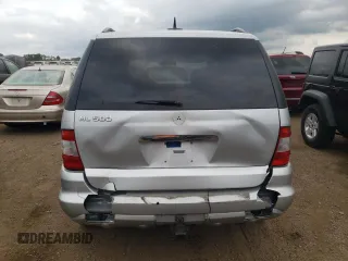 2004 Mercedes-Benz M-Class 5.0L with VIN 4JGAB75E84A465553, listed as a Copart auction lot 64187274 with 96,844 mi miles and Salvage Title. Bid and sale history available at carsss.com. Image 6.