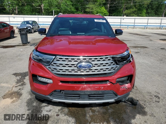 2020 Ford Explorer Limited z VIN 1FMSK8FH3LGC04006, wystawiony jako Copart lot #55095325 z przebiegiem 55 524 mil mil oraz Szkoda całkowita • Salvage title. Historia ofert i sprzedaży dostępna na DreamBid. Obrazek 5.