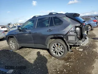2024 Toyota RAV4 XLE Premium with VIN 2T3A1RFV9RC404627, listed as a Copart auction lot 46547265 with 19,214 mi miles and Salvage Title. Bid and sale history available at carsss.com. Image 2.