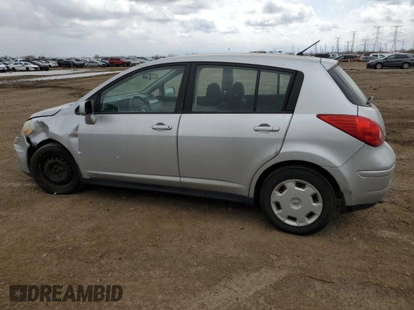 2009 Nissan Versa S with VIN 3N1BC13E79L465505, listed as a Copart auction lot 52097865 with 90,774 mi miles and Salvage Title. Bid and sale history available at DreamBid. Image 2.