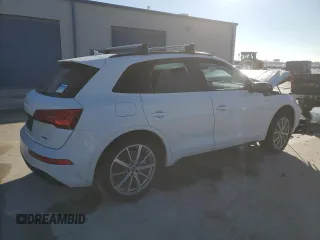 2022 Audi Q5 S line Prestige with VIN WA1F2AFY4N2022855, listed as a Copart auction lot 86198714 with 0 mi miles and Salvage Title. Bid and sale history available at carsss.com. Image 3.
