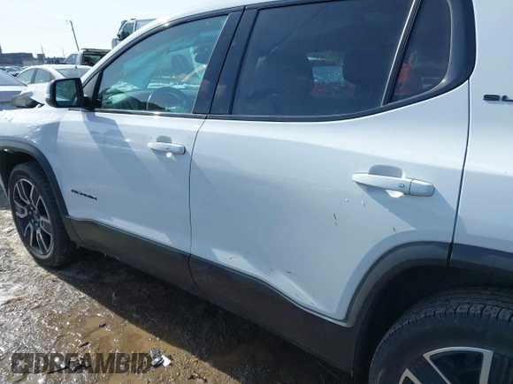 2021 GMC Acadia SLT with VIN 1GKKNMLS2MZ163379, listed as a IAAI auction lot 41614025 with 61,232 mi miles. Bid and sale history available at carsss.com. Image 13.