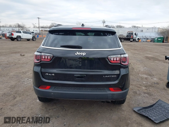 2022 Jeep Compass High Altitude with VIN 3C4NJDCBXNT196157, listed as a IAAI auction lot 41908123 with 33,532 mi miles and . Bid and sale history available at carsss.com. Image 17.