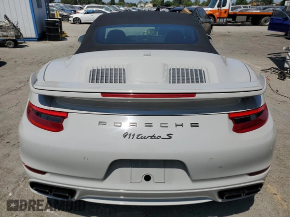2018 Porsche 911 Turbo with VIN WP0CD2A93JS162091, listed as a Copart auction lot 65395935 with 13,549 mi miles and Salvage title. Bid and sale history available at DreamBid. Image 6.
