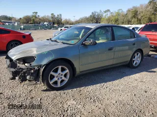 2002 Nissan Altima SE with VIN 1N4BL11D52C240613, listed as a Copart auction lot 46549035 with 197,341 mi miles and Salvage Title. Bid and sale history available at carsss.com. Image 1.