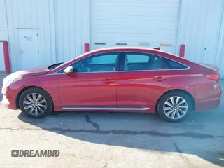 2017 Hyundai Sonata Sport with VIN 5NPE34AF4HH535628, listed as a IAAI auction lot 41721383 with 75,836 mi miles. Bid and sale history available at carsss.com. Image 15.