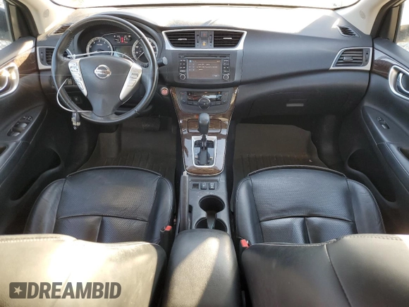 2015 Nissan Sentra SL with VIN 3N1AB7AP1FY267507, listed as a Copart auction lot 48666305 with 163,617 mi miles and Salvage Title. Bid and sale history available at DreamBid. Image 8.