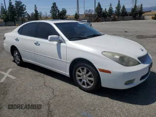 2003 Lexus ES 300 with VIN JTHBF30G130108328, listed as a Copart auction lot 51661795 with 138,204 mi miles and Salvage Title. Bid and sale history available at DreamBid. Image 4.