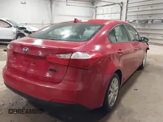 2016 Kia Forte LX with VIN KNAFX4A62G5574769, listed as a IAAI auction lot 41789886 with 127,254 mi miles. Bid and sale history available at carsss.com. Image 4.