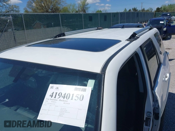 2018 Toyota 4Runner SR5 with VIN JTEBU5JR6J5545742, listed as a IAAI auction lot 41940150 with 64,488 mi miles and . Bid and sale history available at DreamBid. Image 17.