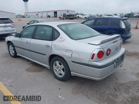 2003 Chevrolet Impala LS z VIN 2G1WH52K039452080, wystawiony jako IAAI lot #42303497 z przebiegiem 208 896 mil mil oraz . Historia ofert i sprzedaży dostępna na DreamBid. Obrazek 3.