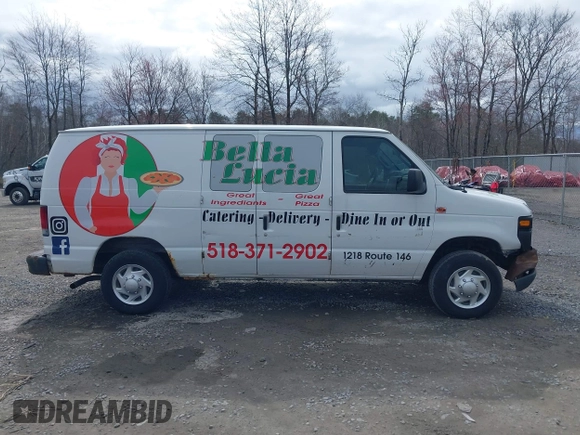 2012 Ford Econoline Cargo Commercial with VIN 1FTNE1EW6CDA93498, listed as a IAAI auction lot 42041801 with 105,555 mi miles and . Bid and sale history available at carsss.com. Image 13.