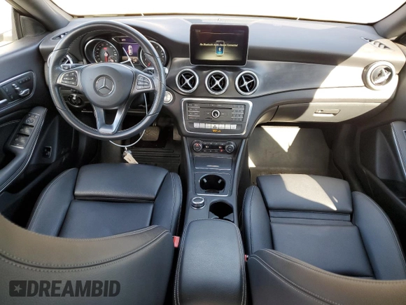 2018 Mercedes-Benz CLA 250 with VIN WDDSJ4GB2JN586277, listed as a Copart auction lot 74450313 with 43,518 mi miles and . Bid and sale history available at DreamBid. Image 8.
