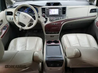 2011 Toyota Sienna XLE AAS with VIN 5TDYK3DC7BS124835, listed as a Copart auction lot 52324145 with 119,260 mi miles and Salvage Title. Bid and sale history available at carsss.com. Image 8.
