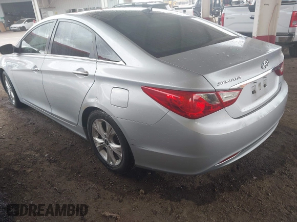 2012 Hyundai Sonata 2.4L Limited PZEV with VIN 5NPEC4AC2CH477341, listed as a IAAI auction lot 41907482 with Not Provided miles. Bid and sale history available at carsss.com. Image 3.