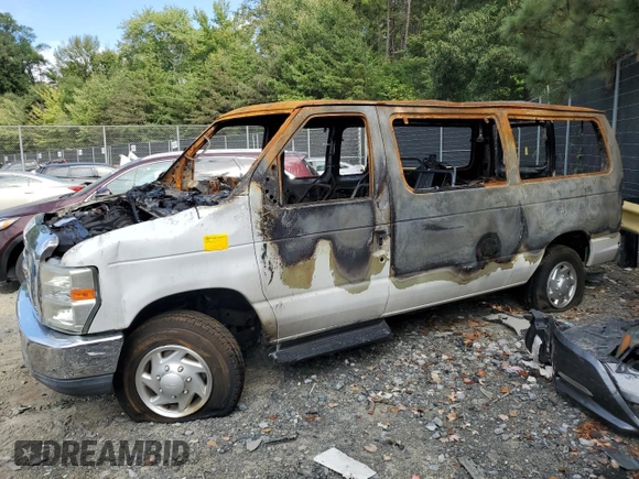 2011 Ford Econoline Passenger XL with VIN 1FBNE3BL5BDA78418, listed as a Copart auction lot 70176784 with Not Provided miles and Salvage Title. Bid and sale history available at DreamBid. Image 1.