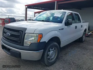 2013 Ford F-150 XL with VIN 1FTEW1CM0DFC58689, listed as a IAAI auction lot 41413919 with 150,555 mi miles. Bid and sale history available at carsss.com. Image 17.