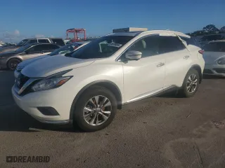 2015 Nissan Murano SV with VIN 5N1AZ2MG0FN290650, listed as a Copart auction lot 80395094 with 0 mi miles and Salvage Title. Bid and sale history available at carsss.com. Image 1.