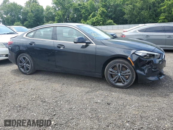 2022 BMW 2 Series 228i with VIN WBA53AK00N7K22579, listed as a Copart auction lot 60313095 with 82,908 mi miles and Salvage title. Bid and sale history available at DreamBid. Image 4.