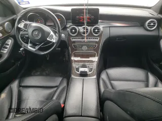 2015 Mercedes-Benz C-Class C 400 with VIN 55SWF6GB0FU030420, listed as a Copart auction lot 46078455 with 114,485 mi miles and Clean Title. Bid and sale history available at carsss.com. Image 8.
