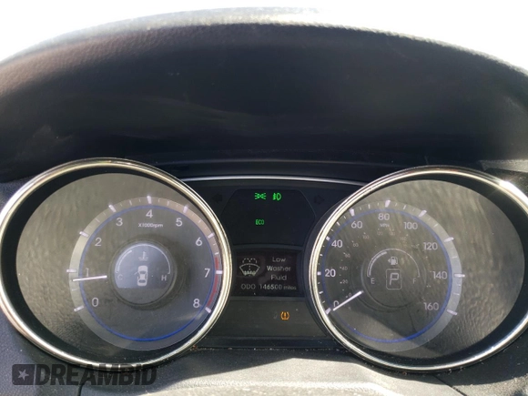 2012 Hyundai Sonata SE with VIN 5NPEC4AB8CH367773, listed as a Copart auction lot 44216875 with 146,500 mi miles and Salvage Title. Bid and sale history available at DreamBid. Image 9.